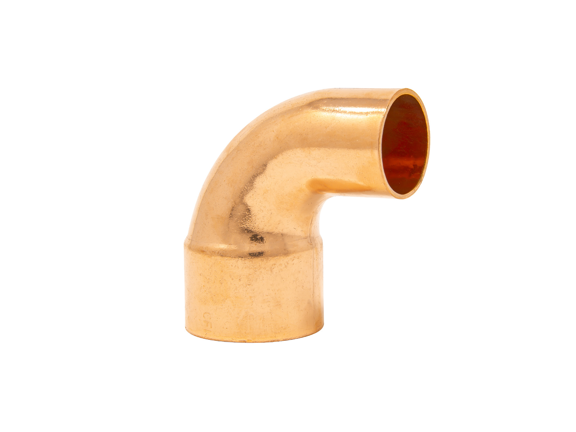 thumbnail image 2 of 1.5 X 1 Inch Reducing 90° Elbow Copper Pipe Fitting – C X C, New 2 of 5